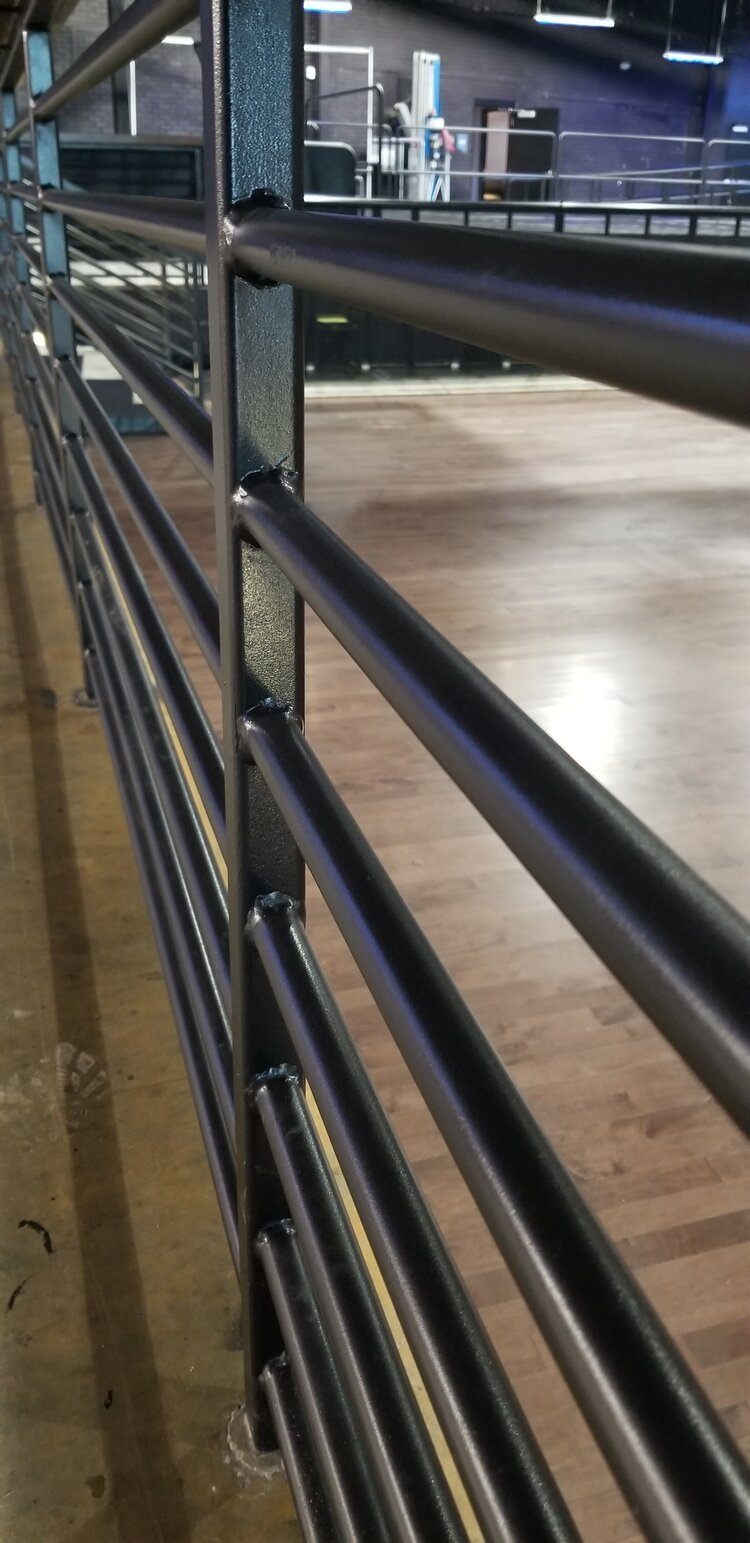 White Oak Amphitheater · Railings