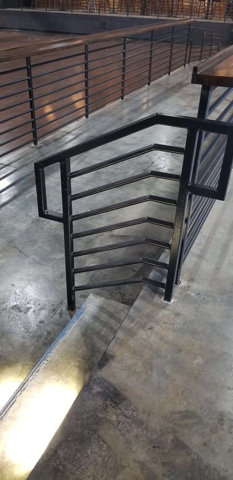 White Oak Amphitheater · Railings
