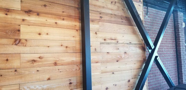 WOA Wood Wall Café