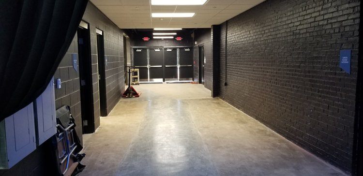 White Oak Amphitheater · Block Wall